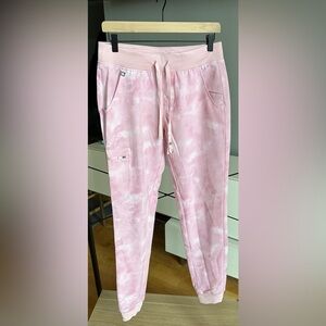 Figs Zamora Jogger Marble Rose S/T